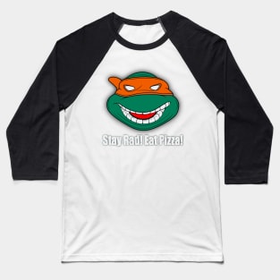 Eat Pizza Baseball T-Shirt